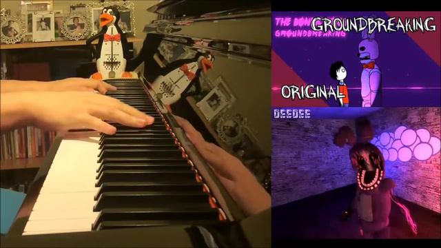 Five Nights At Freddy's - The Bonnie Song - Groundbreaking (Piano Cover By Amosdoll)