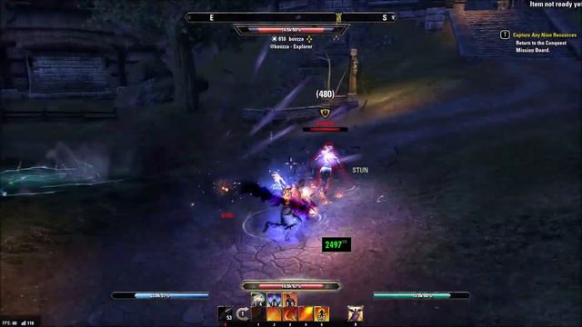 Non CP Magicka DK // Dragonhold // ESO PvP смотреть онлайн