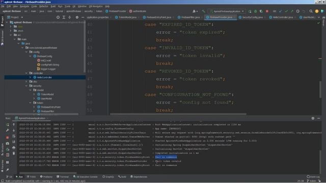 Login Android Studio + Firebase + Google + Spring Boot Parte 7: Backend (final) смотреть онлайн