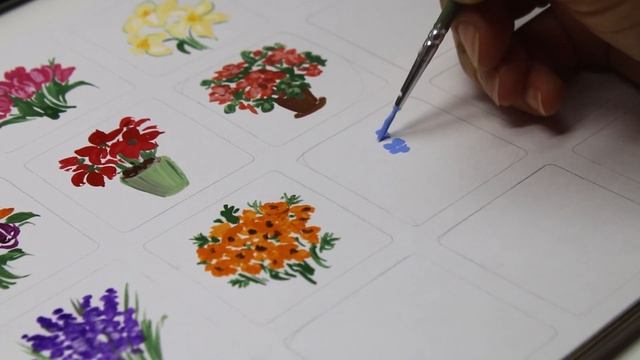 Рисую 20 букетов гуашью! ? Читаю книгу Lykke. Глава 2 смотреть онлайн