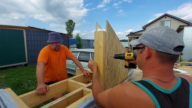 Инструкция по сборке дома из сип панелей. Шаг за шагом. Часть 5.