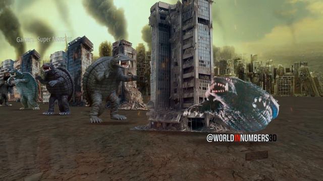 Gamera Evolution 1965-2023 | Gamera Rebirth