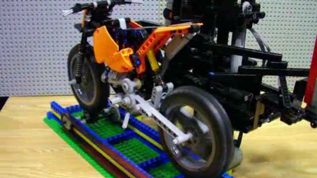 LEGO Technic BTM2 42007 Moto Cross Bike смотреть онлайн