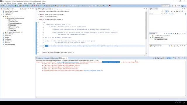 096 Heaps in java util PriorityQueue смотреть онлайн