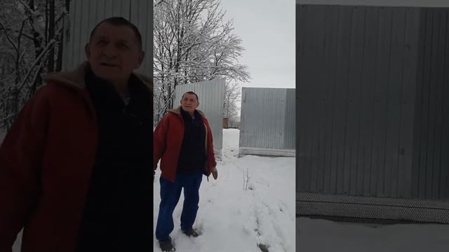 ПАСЕКУ  НАКРЫЛО СНЕГОМ 16 ЯНВАРЯ 2021 ГОД