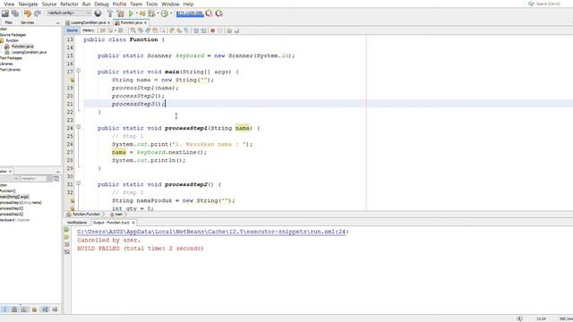 Function in Java (Case Study: Mini Market) смотреть онлайн