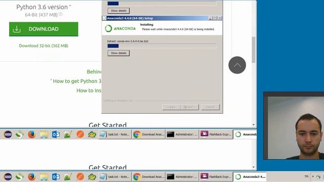 Installing Tensorflow and Prerequisites on Windows 7 смотреть онлайн