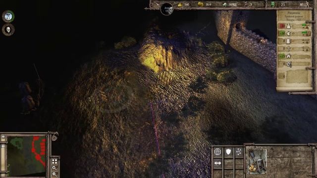 Stronghold 3 — Прохождение [Возвращение Волка] Часть - 8: Крысы и Ночи. смотреть онлайн