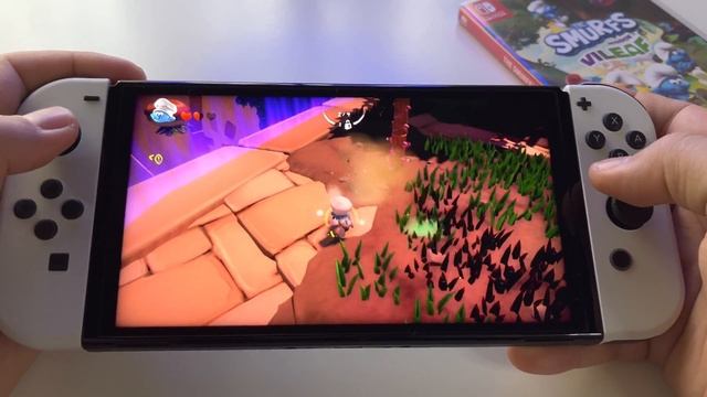 The Smurfs - Mission Vileaf Smurftastic Edition | Switch OLED handheld gameplay смотреть онлайн
