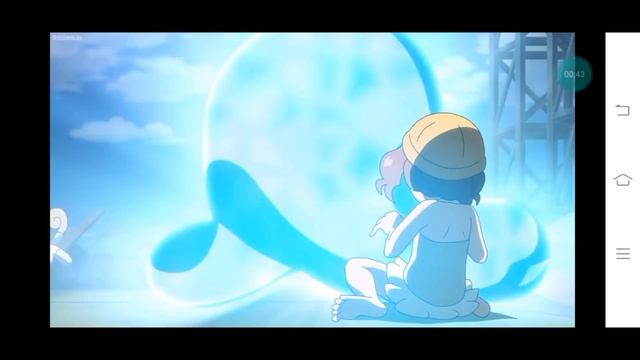 Pokemon Journeys : Feebas evolves into Milotic. смотреть онлайн