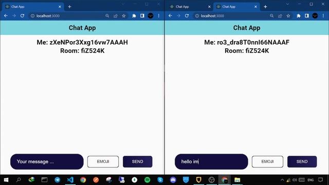 Chat app (React + Socket io) смотреть онлайн
