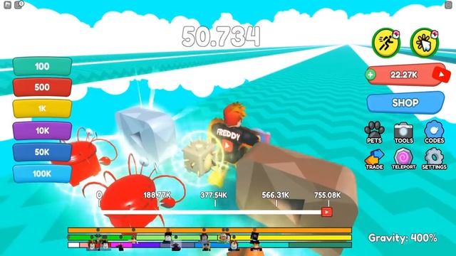 НАБРАЛ 999.999.999 ПРОСМОТРОВ и СТАЛ САМЫМ БЫСТРЫМ в ProTube Race Clicker Roblox смотреть онлайн