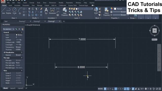 Round Off dimensions Autocad, Linear dimension, Dimension settings, Dimension Style,How to round of смотреть онлайн