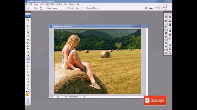 Mengaburkan Gambar Menggunakan Blur Tool di Photoshop #8 смотреть онлайн