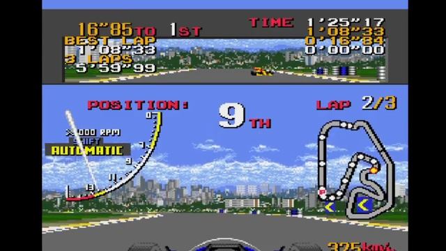 Ayrton Senna's Super Monaco GP II на SEGA смотреть онлайн