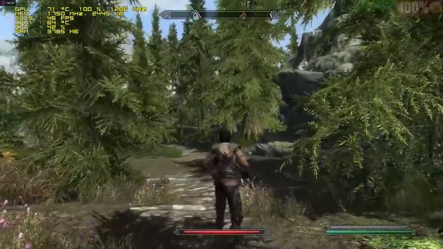 Skyrim Legendary Edition (VIvid Weather + Hialgo Boost) AMD RX 550 4gb and FX 6300 смотреть онлайн