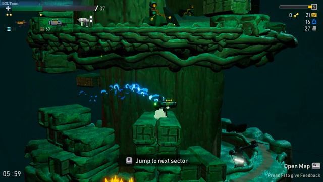 Orbital Bullet / Gameplay / Full Run / No Commentary смотреть онлайн