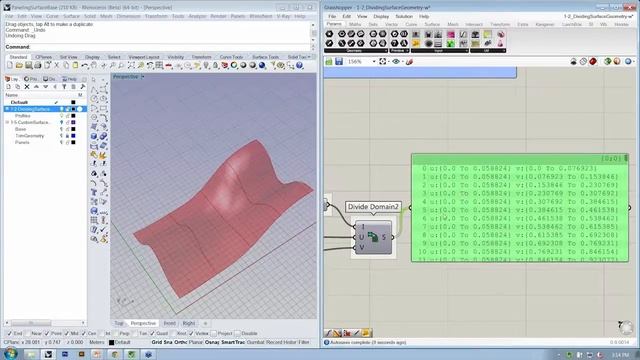 Paneling Surfaces 06 | Dividing Surface Geometry смотреть онлайн