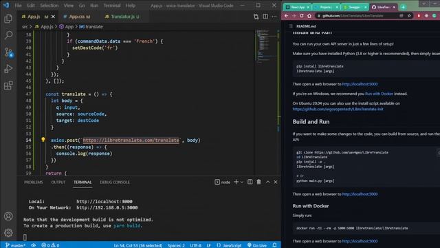React and ALAN AI Tutorial - Build a Voice Translation Application смотреть онлайн
