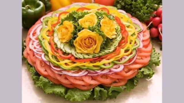 ПРАЗДНИЧНАЯ ОВОЩНАЯ НАРЕЗКА смотреть онлайн