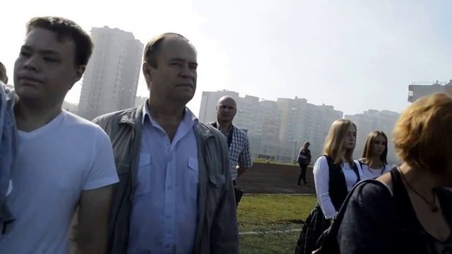 Радуга в сентябре. Ч.2. Линейка. Школа 36. Кемерово смотреть онлайн