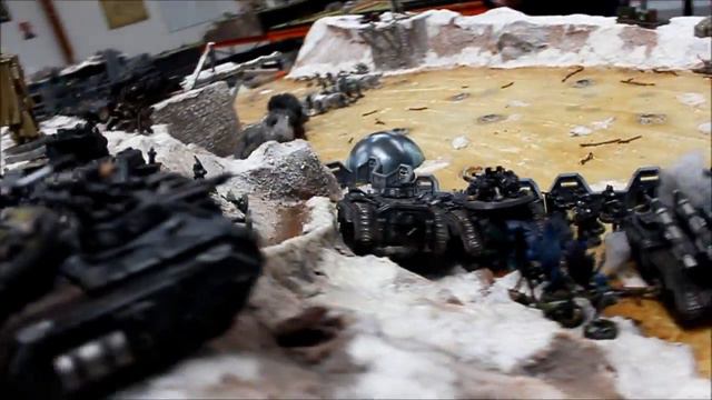 Dark Eldar vs Imperial Guard Warhammer 40K Battle Report A BRIDGE TOO FAR! 6th Ed 1850pts | HD Vide смотреть онлайн
