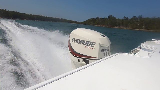 Evinrude E-TEC 115HP Full noise!! Jan 2020 смотреть онлайн