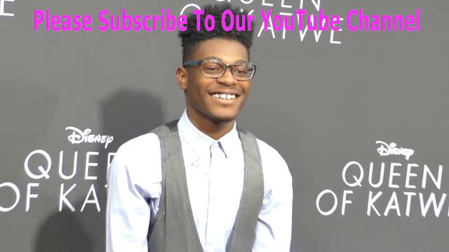 Kamil McFadden at the Premiere Of Disney's Queen Of Katwe at The El Capitan Theatre in Hollywood смотреть онлайн