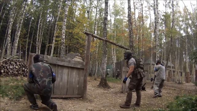 Пейнтбол Green Park | Команда: Вечно-Бухие | 13/09/2014 смотреть онлайн