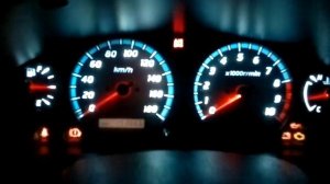 Плавный розжиг LED подсветки приборов на Nissan AD Y11