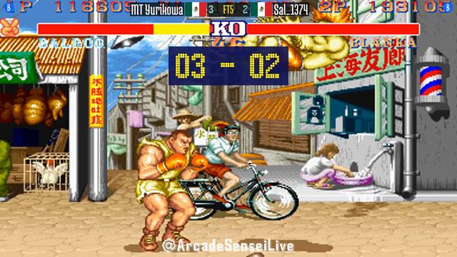 FT5 @sf2ce: MT Yurikowa (MX) vs Sal_1374 (MX) [Street Fighter II Champion Edition Fightcade] Feb 6 смотреть онлайн
