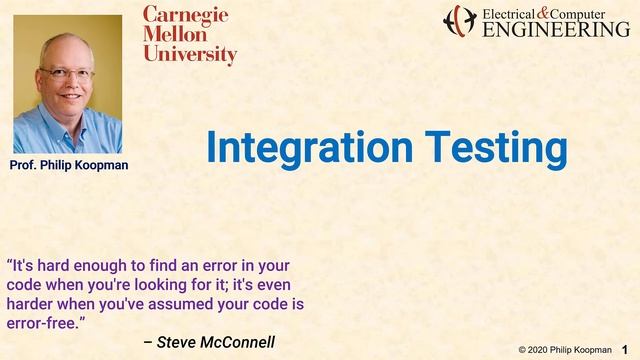 L17 01 Integration Testing Title смотреть онлайн