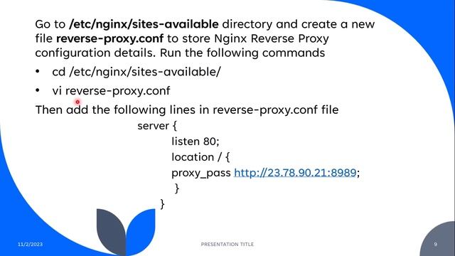 Create Reverse Proxy in NGINX for your websites смотреть онлайн