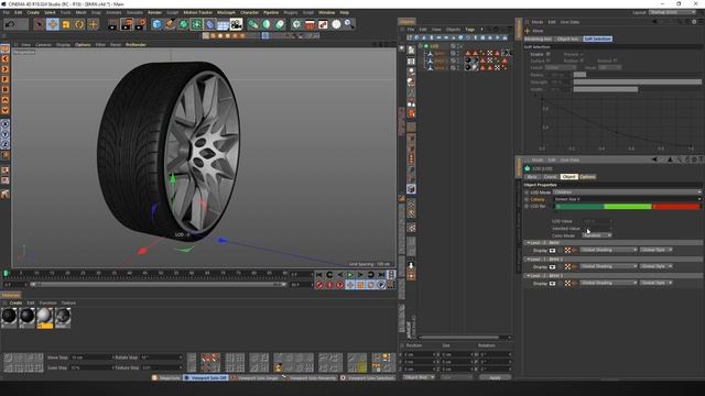 11 Unreal Engine 4 Static Mesh LOD / Import Fbx In UE4 From Cinema 4D
