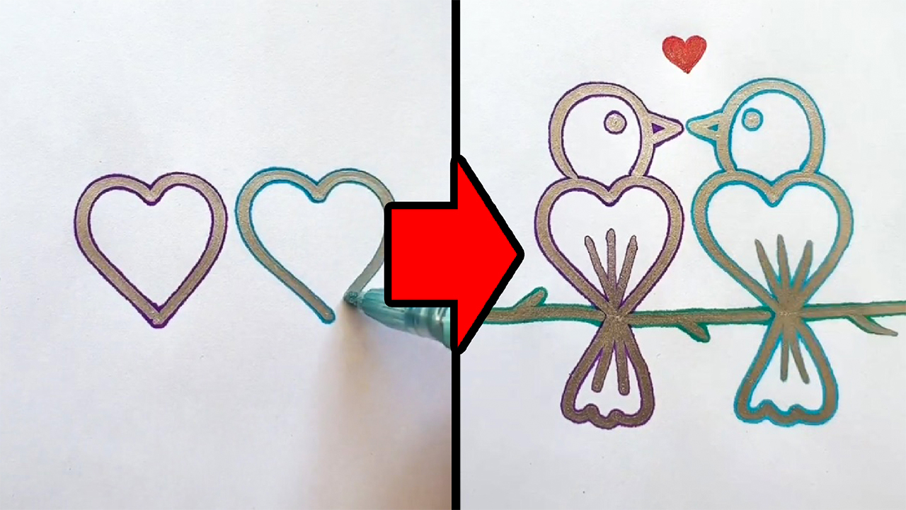 Рисуем легко и просто. Идеи рисования смотреть онлайн