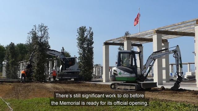 British Normandy Memorial in Final Stages of Construction смотреть онлайн
