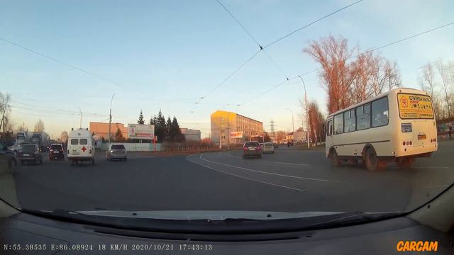 Кемерово, пр. Шахтеров от ДК и до верха смотреть онлайн