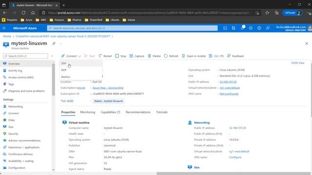 Azure Labs | Create Linux VM with SSH Public Key|Generate New Key pair|Azure Tutorials|OneMinuteLab смотреть онлайн