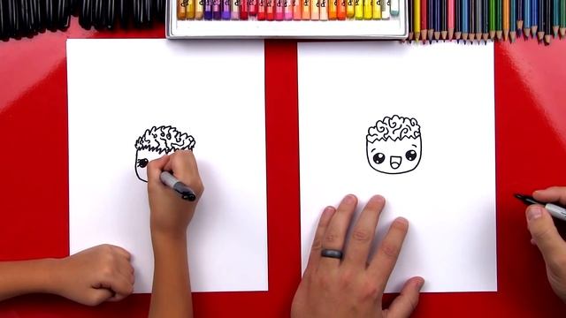 How To Draw A Cartoon Zombie Boy And Girl смотреть онлайн
