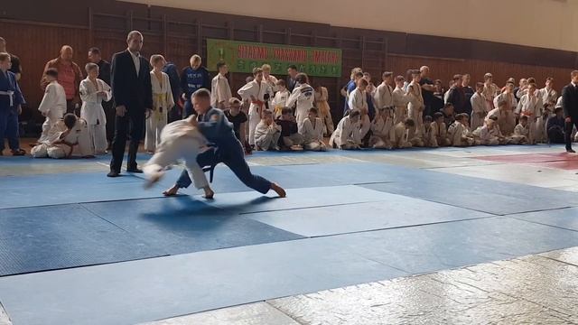 Погребняков Остап - Осетюк Михаил. Финал. Дзюдо "КУБОК ПОБЕДЫ" Ромны, Сумская обл. смотреть онлайн