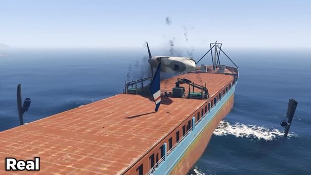 GTA 5 CARGO SHIP VS REAL CARGO SGIP (WHICH IS BEST?) смотреть онлайн