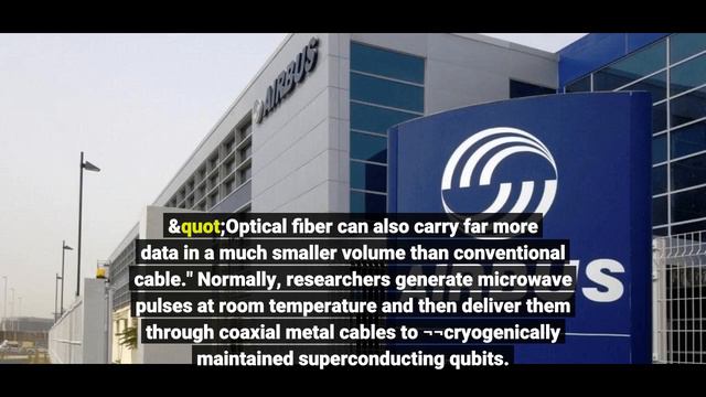 Optical Fiber Could Boost Power Of Superconducting Quantum Computers