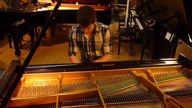 Essai du piano C.Bechstein M/P192 chez Anamorphose par Greg Evain смотреть онлайн