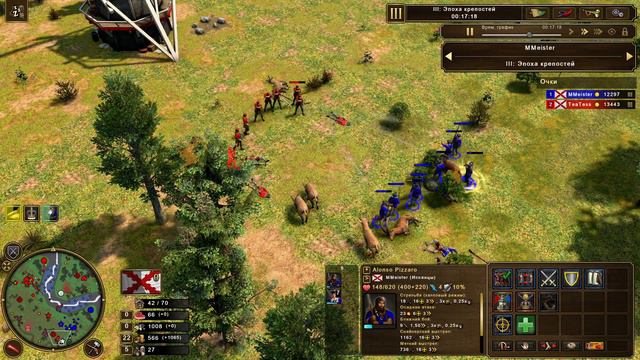 Age of Empires III Definitive Edition Spanish vs Spanish Вафельные комментарии #293 смотреть онлайн