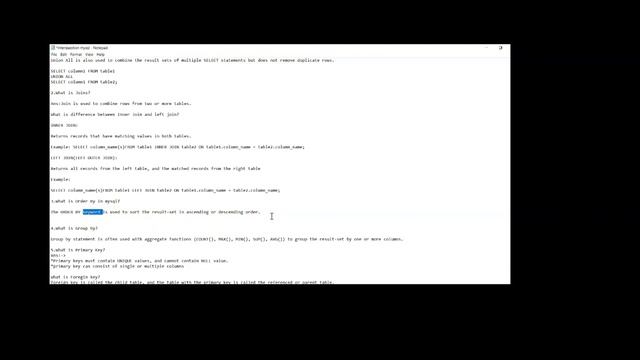 Basic interview Question in #MySql part-1 смотреть онлайн
