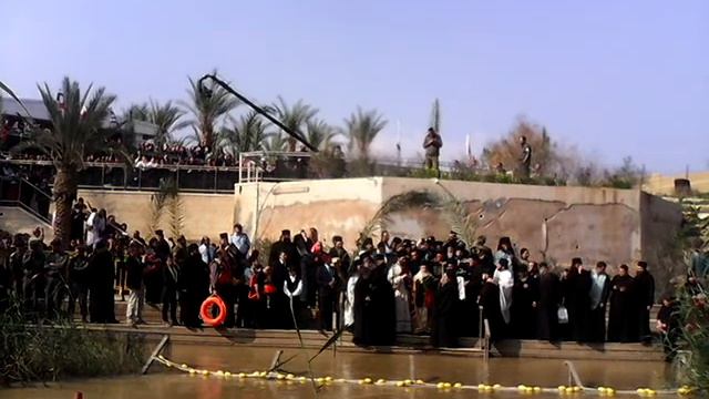 Патриарх Феофил, Крещение на реке Иордан. смотреть онлайн