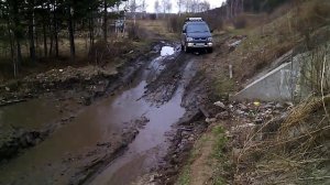 тойота ноах в грязи