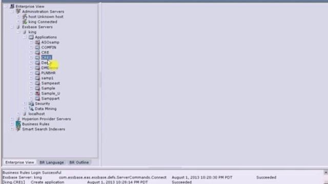 Essbase and planning смотреть онлайн