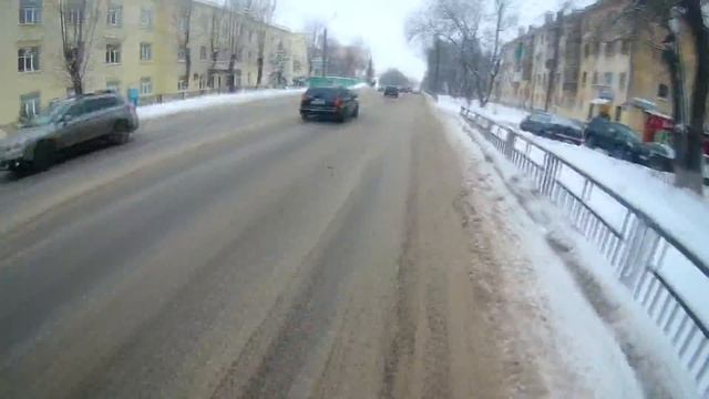 Тест камеры EKEN H9R на велосипеде №1 смотреть онлайн