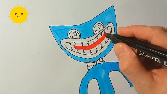 ?HOW TO DRAW HUGGY WUGGY ? КАК НАРИСОВАТЬ хагги ваги | рисуем хаги ваги | Friday Night Funkin | fnf смотреть онлайн